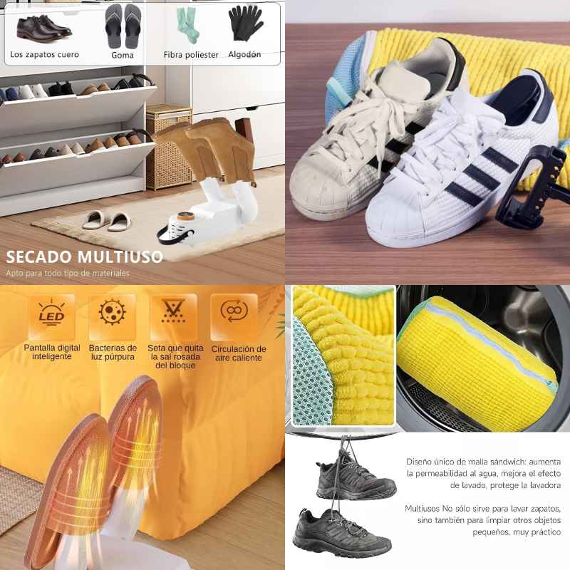 Combo Lavado + Secado de Sneakers