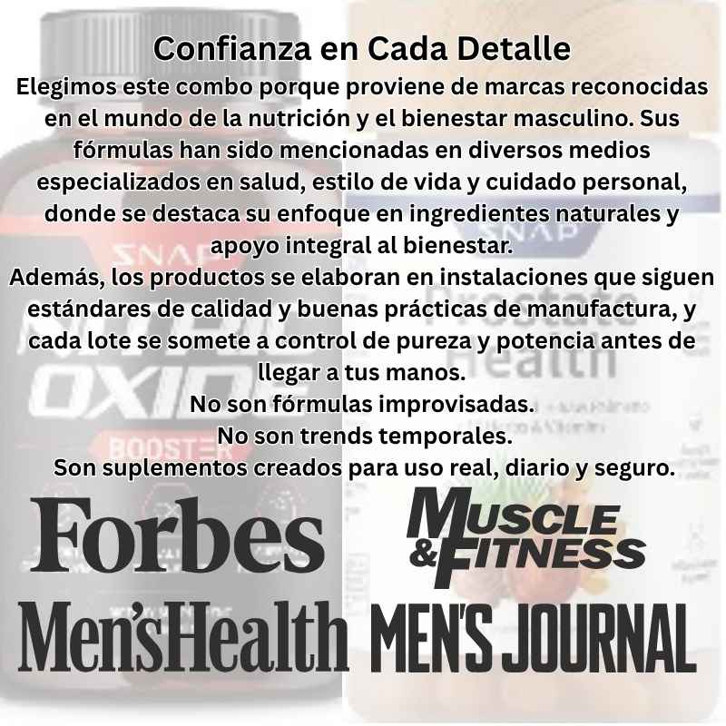 Confort Masculino Pro+ (Tratamiento para 2 meses)