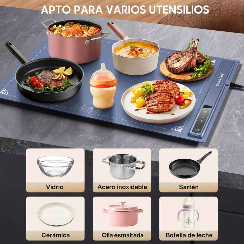 HeatPlato Pro – Base térmica inteligente para platillos calientes