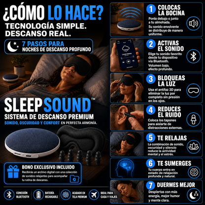 Sistema de Descanso Profundo SleepSound™