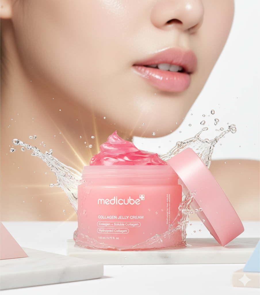 COLLAGEN JELLY CREAM.💎 Piel con Aspecto Radiante y Fresco Gracias a la Crema de Gelatina de Colágeno #1 en Corea