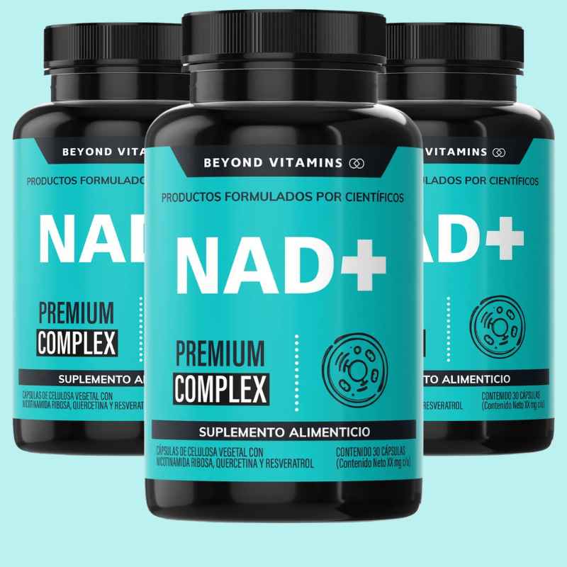 "Después de los 35 tu cuerpo empieza a perder energía… no porque duermas menos, sino porque tus células pierden NAD+." Tratamiento para un mes.